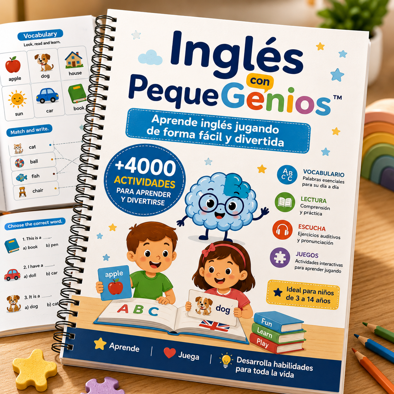 Mega Kit Bilingüe PequeGenios™ | +4000 Actividades